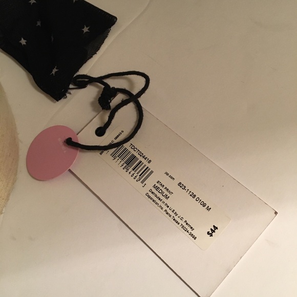 T.D.C  black and white sheer top with thumb holes. - Picture 8 of 8